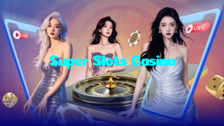 Super Slots Casino casino presented on mobile device in Pakistan with slots and live games
